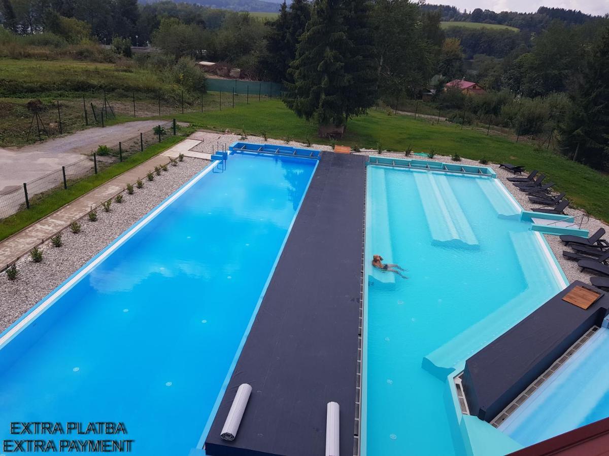 Lipno Wellness - Frymburk C104 Privat Family Room 外观 照片
